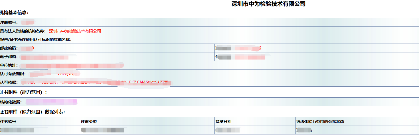 CNAS認(rèn)證怎么查詢？CNAS認(rèn)證查詢官網(wǎng)(圖6)
